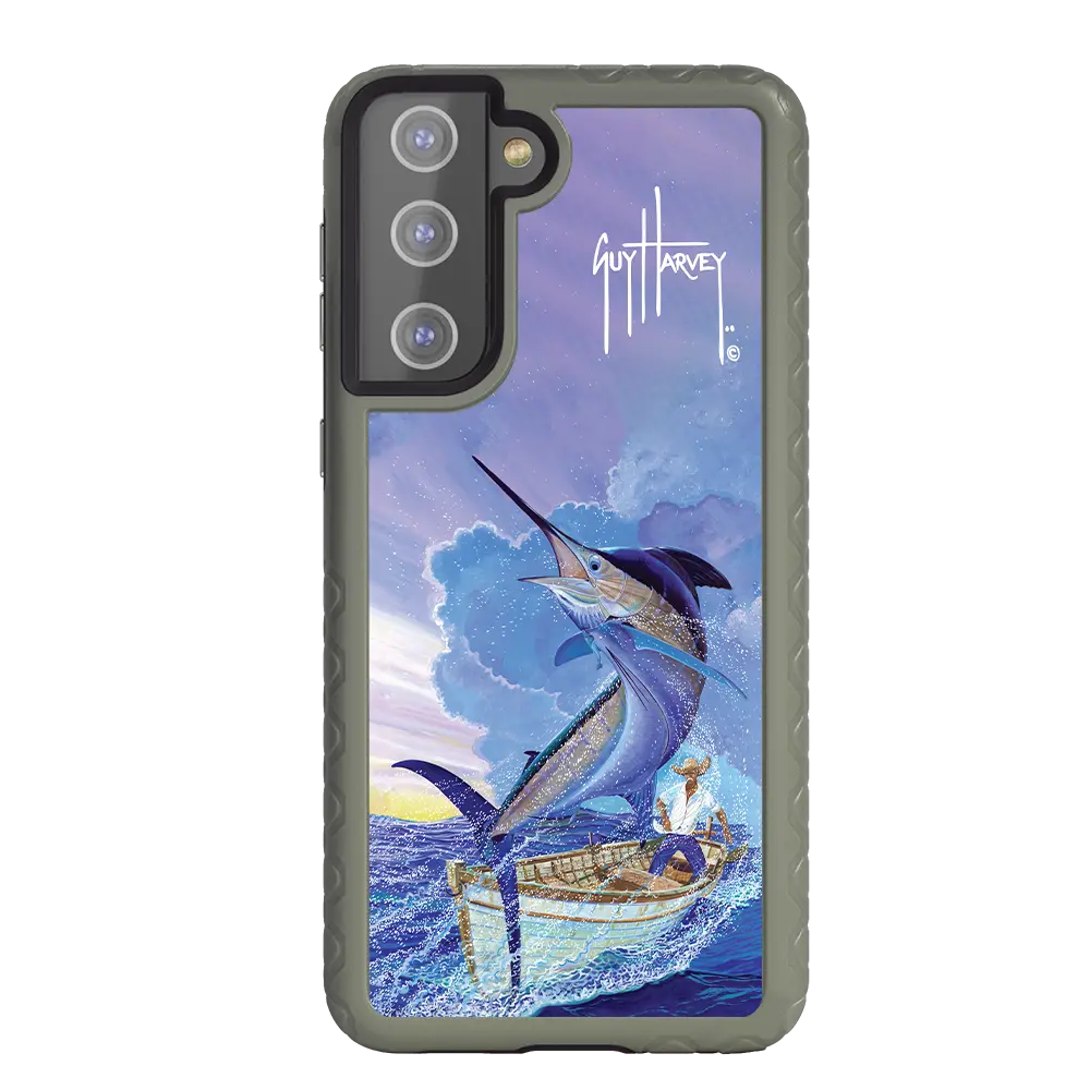 Guy Harvey Fortitude Series for Samsung Galaxy S21 - El Viejo - Custom Case - OliveDrabGreen - cellhelmet