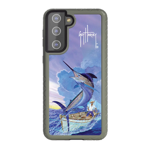 Guy Harvey Fortitude Series for Samsung Galaxy S21 - El Viejo - Custom Case - OliveDrabGreen - cellhelmet