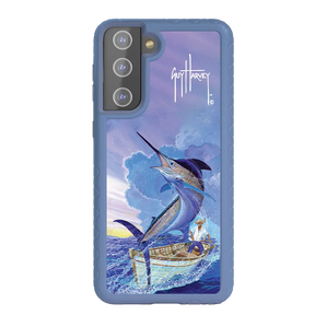 Guy Harvey Fortitude Series for Samsung Galaxy S21 - El Viejo - Custom Case - SlateBlue - cellhelmet