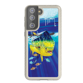 Guy Harvey Fortitude Series for Samsung Galaxy S21 - Golden Prize - Custom Case - Gray - cellhelmet