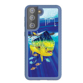 Guy Harvey Fortitude Series for Samsung Galaxy S21 - Golden Prize - Custom Case - SlateBlue - cellhelmet