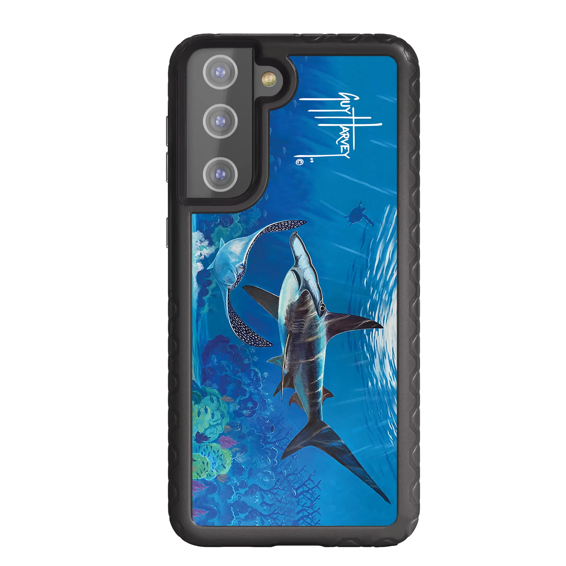 Guy Harvey Fortitude Series for Samsung Galaxy S21 - Hammer Down - Custom Case - OnyxBlack - cellhelmet