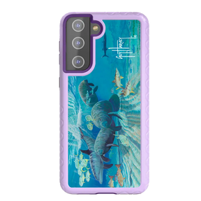 Guy Harvey Fortitude Series for Samsung Galaxy S21 - Manatee Pass - Custom Case - LilacBlossom - cellhelmet