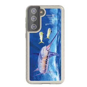 Guy Harvey Fortitude Series for Samsung Galaxy S21 Plus - Bullseye Sword - Custom Case - Gray - cellhelmet