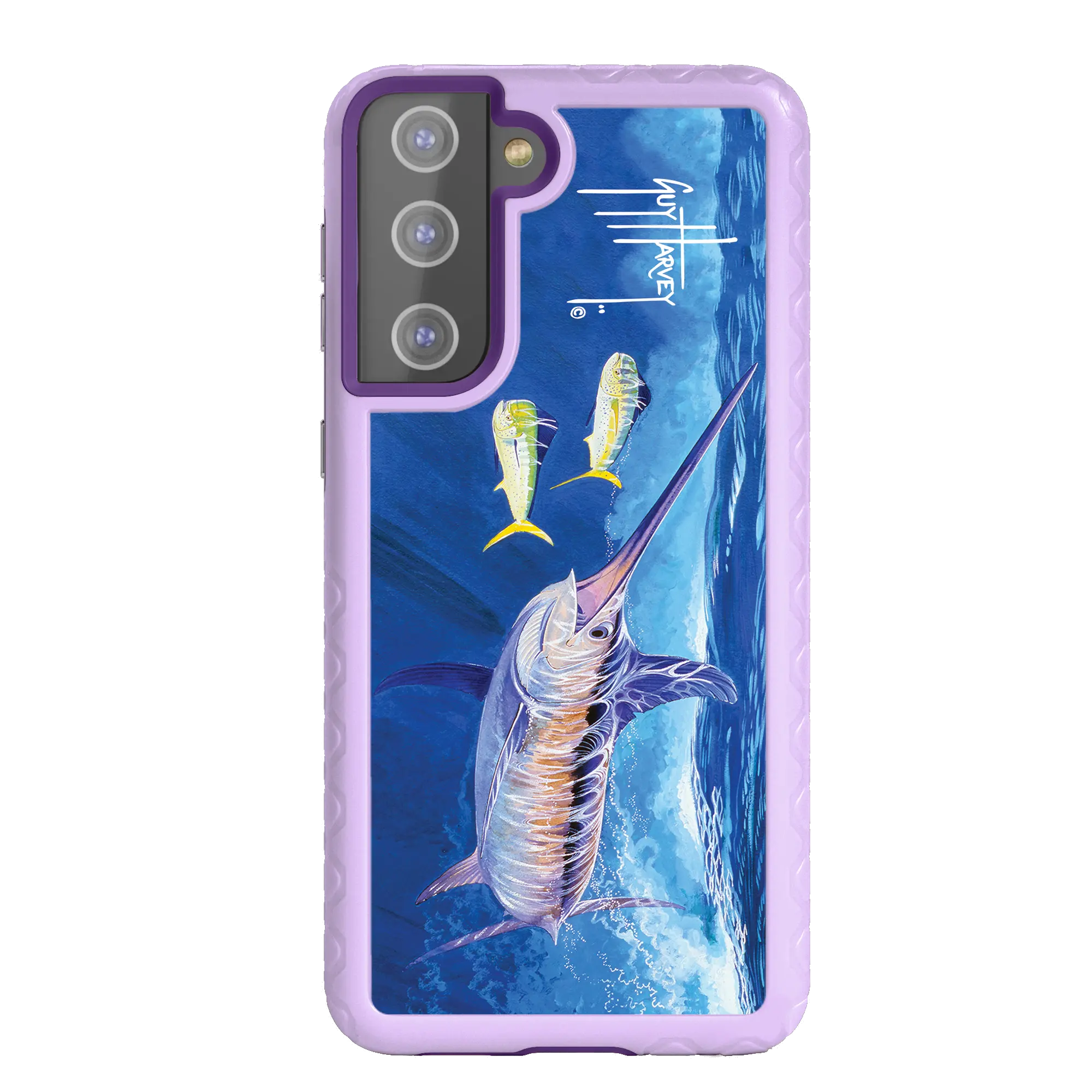 Guy Harvey Fortitude Series for Samsung Galaxy S21 Plus - Bullseye Sword - Custom Case - LilacBlossom - cellhelmet