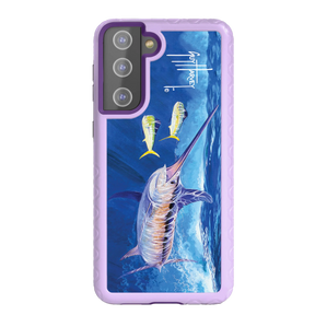 Guy Harvey Fortitude Series for Samsung Galaxy S21 Plus - Bullseye Sword - Custom Case - LilacBlossom - cellhelmet