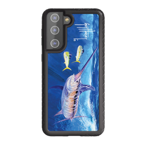 Guy Harvey Fortitude Series for Samsung Galaxy S21 Plus - Bullseye Sword - Custom Case - OnyxBlack - cellhelmet
