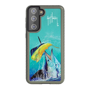 Guy Harvey Fortitude Series for Samsung Galaxy S21 Plus - El Dorado II - Custom Case - OliveDrabGreen - cellhelmet