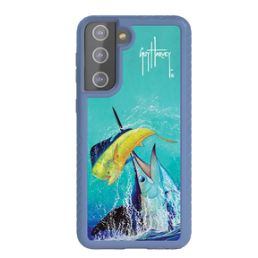 Guy Harvey Fortitude Series for Samsung Galaxy S21 Plus - El Dorado II - Custom Case - SlateBlue - cellhelmet