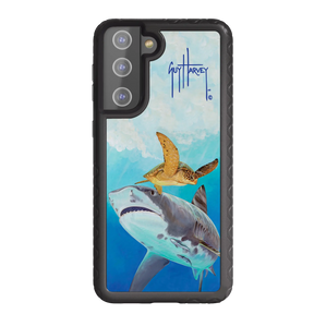 Guy Harvey Fortitude Series for Samsung Galaxy S21 Plus - Eye of the Tiger - Custom Case - OnyxBlack - cellhelmet