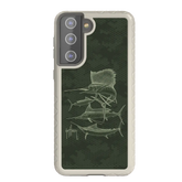 Guy Harvey Fortitude Series for Samsung Galaxy S21 Plus - Green Camo - Custom Case - Gray - cellhelmet