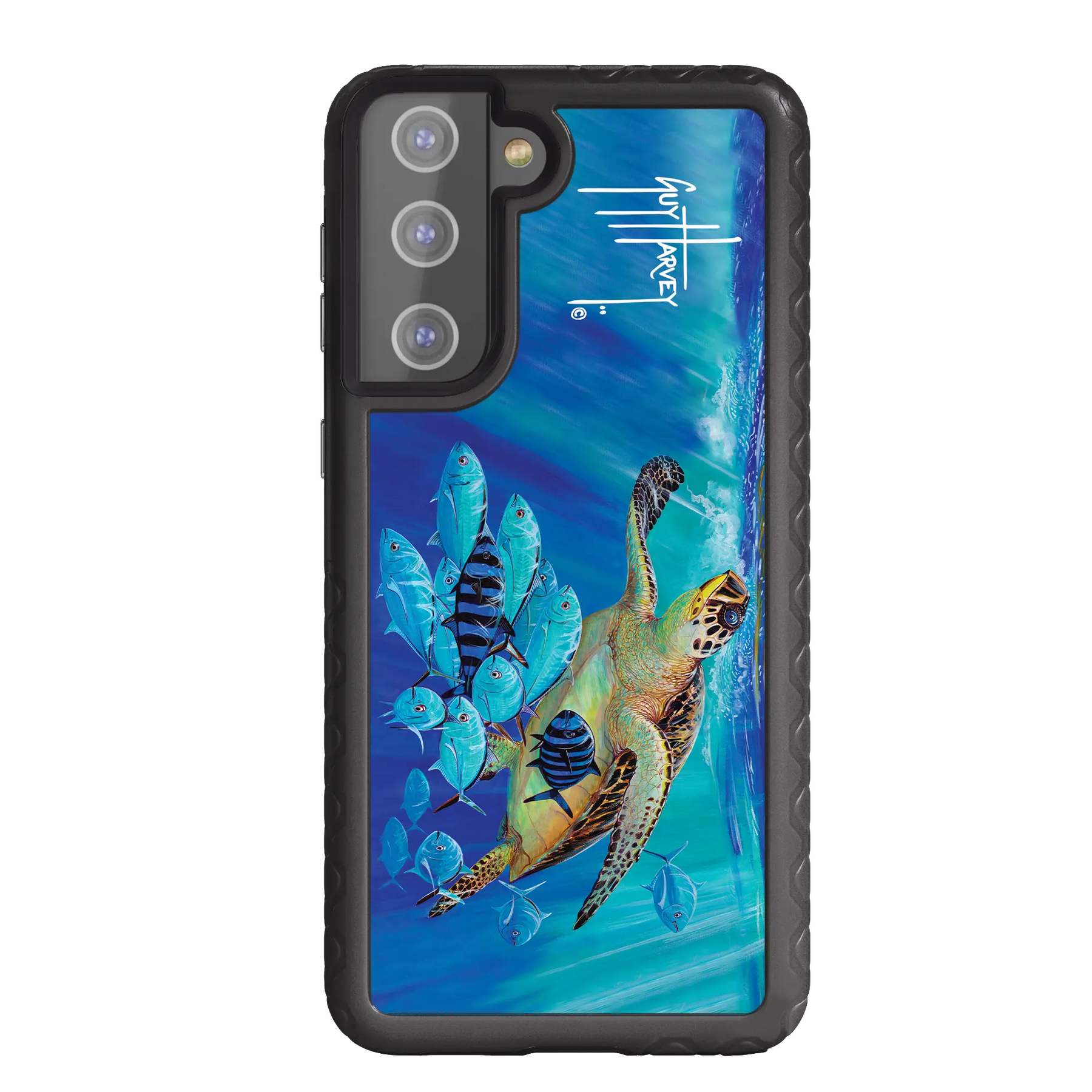 Guy Harvey Fortitude Series for Samsung Galaxy S21 Plus - Hawksbill Caravan - Custom Case - OnyxBlack - cellhelmet