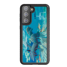 Guy Harvey Fortitude Series for Samsung Galaxy S21 Plus - Manatee Pass - Custom Case - OnyxBlack - cellhelmet