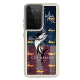 Guy Harvey Fortitude Series for Samsung Galaxy S21 Ultra - American Marlin - Custom Case - Gray - cellhelmet