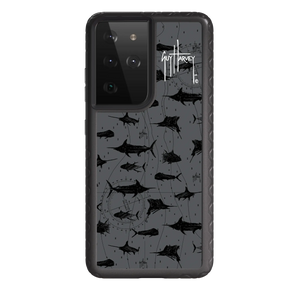 Guy Harvey Fortitude Series for Samsung Galaxy S21 Ultra - Black Scribbler - Custom Case - OnyxBlack - cellhelmet