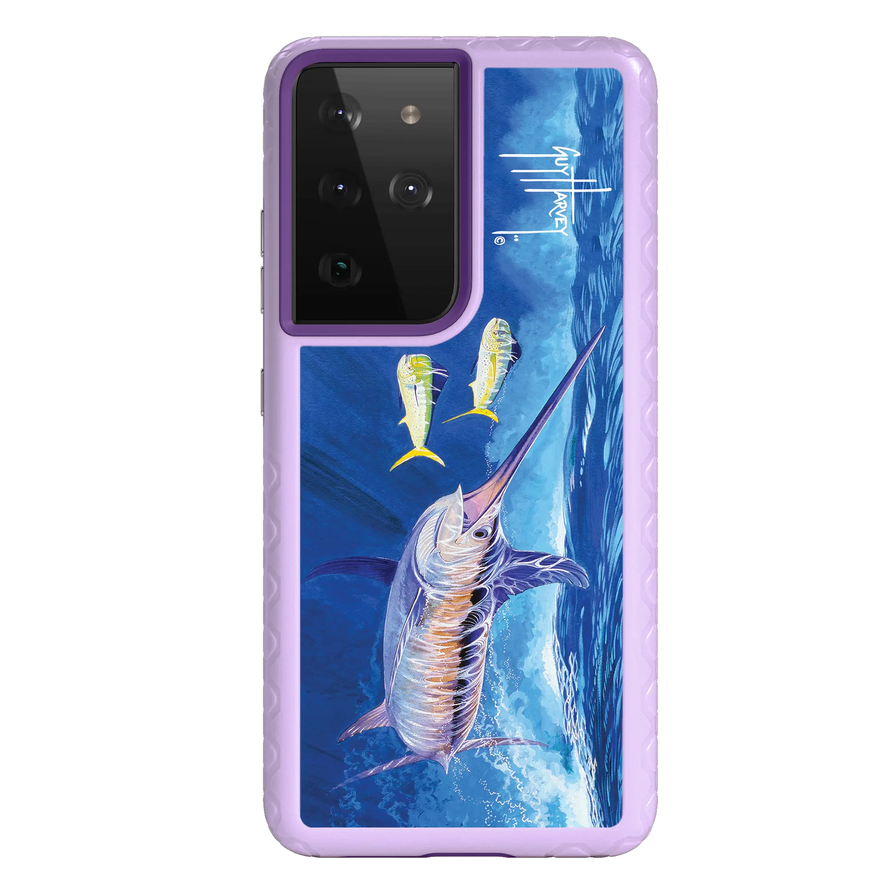 Guy Harvey Fortitude Series for Samsung Galaxy S21 Ultra - Bullseye Sword - Custom Case - LilacBlossom - cellhelmet