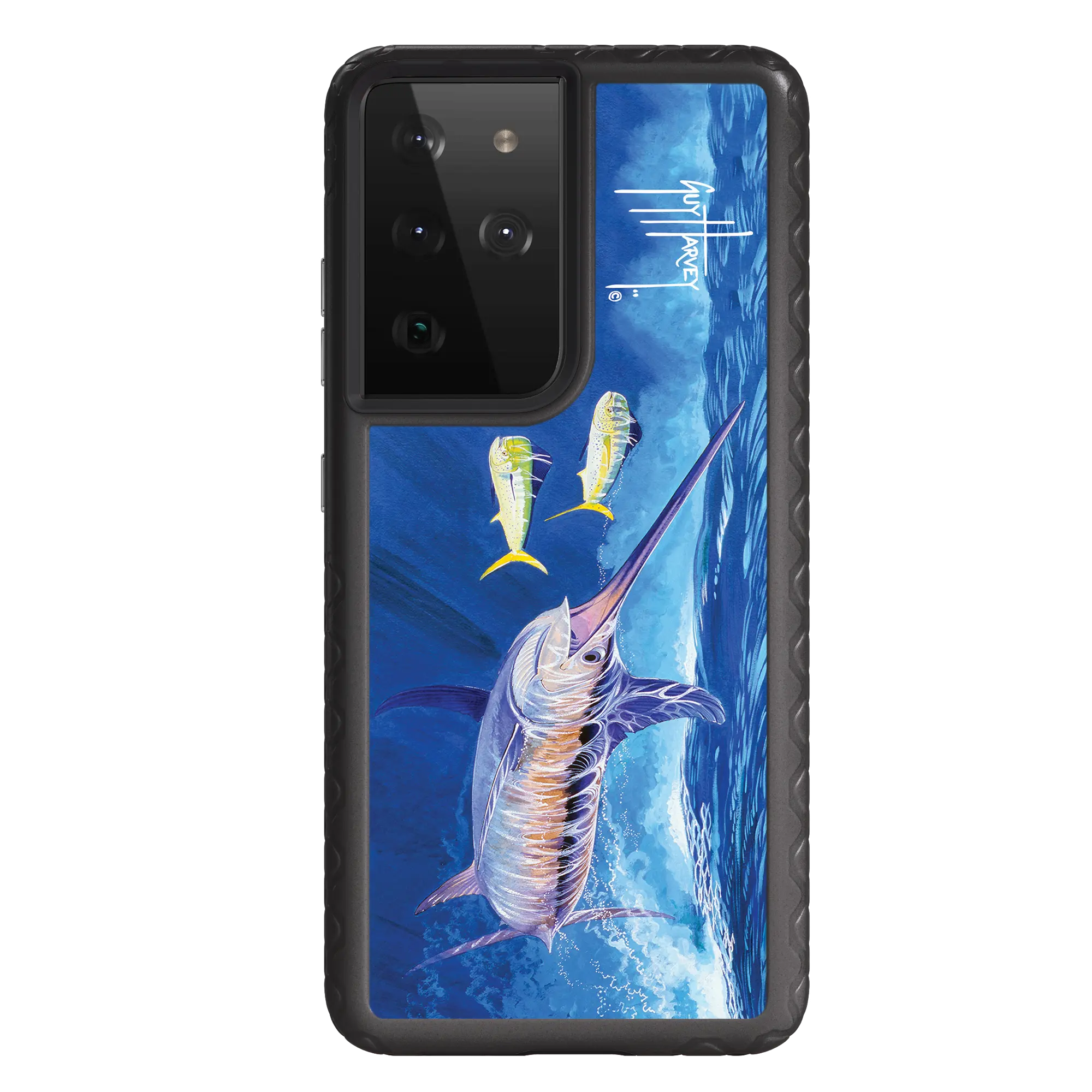 Guy Harvey Fortitude Series for Samsung Galaxy S21 Ultra - Bullseye Sword - Custom Case - OnyxBlack - cellhelmet