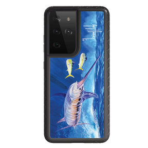 Guy Harvey Fortitude Series for Samsung Galaxy S21 Ultra - Bullseye Sword - Custom Case - OnyxBlack - cellhelmet