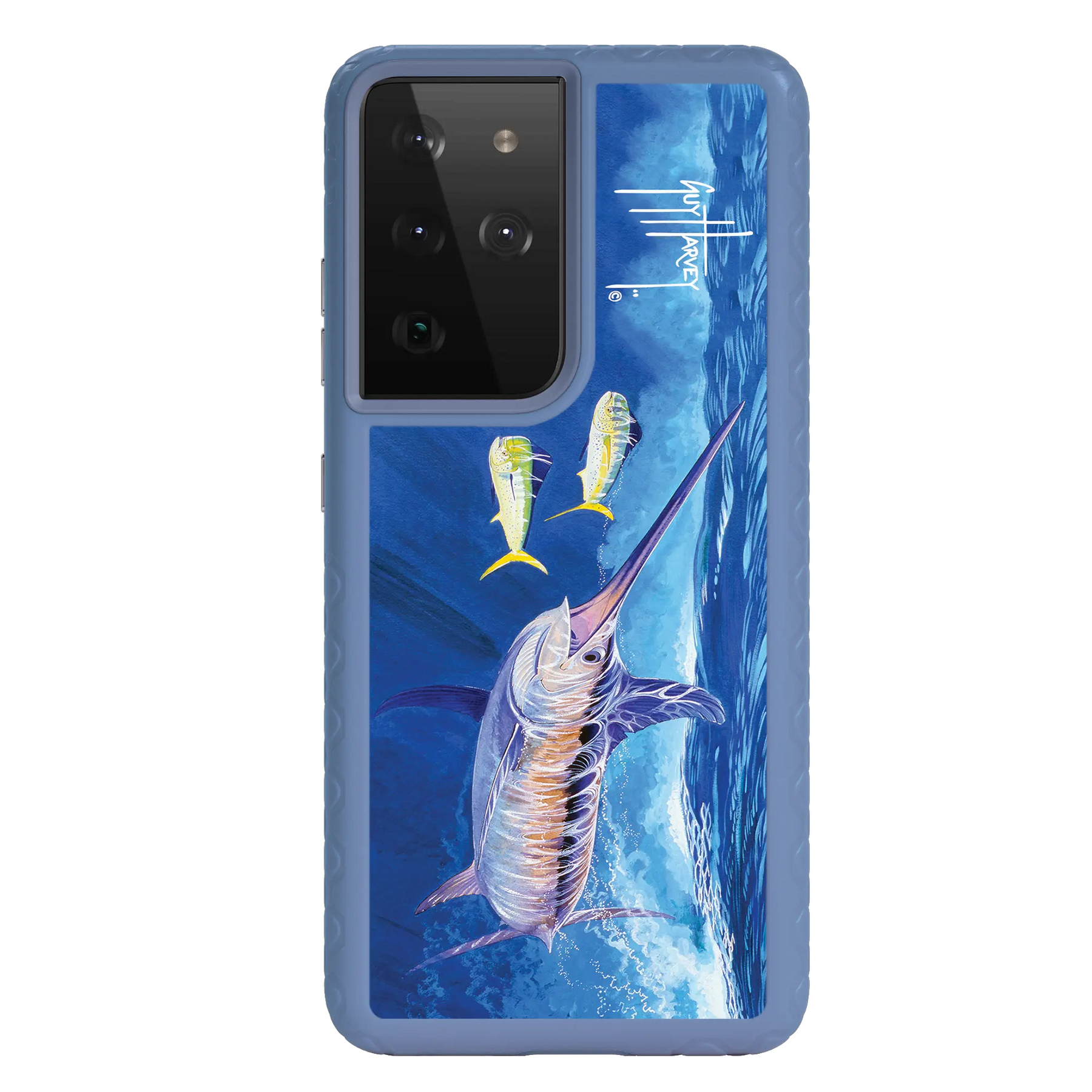 Guy Harvey Fortitude Series for Samsung Galaxy S21 Ultra - Bullseye Sword - Custom Case - SlateBlue - cellhelmet