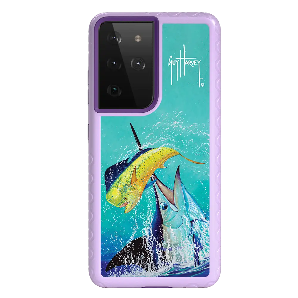 Guy Harvey Fortitude Series for Samsung Galaxy S21 Ultra - El Dorado II - Custom Case - LilacBlossom - cellhelmet