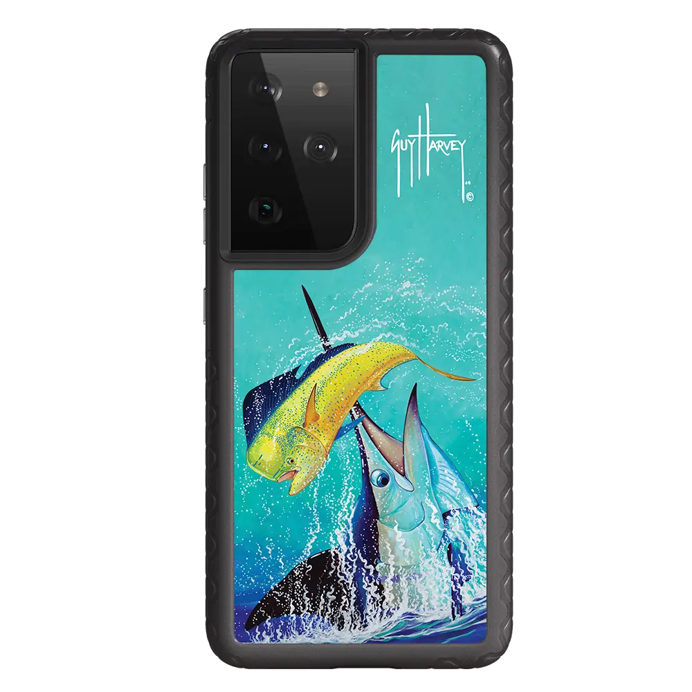 Guy Harvey Fortitude Series for Samsung Galaxy S21 Ultra - El Dorado II - Custom Case - OnyxBlack - cellhelmet