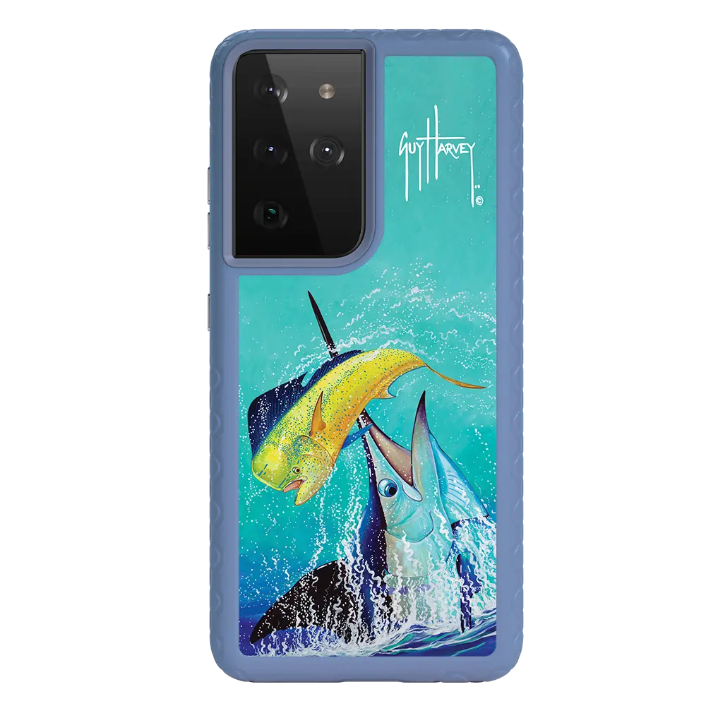 Guy Harvey Fortitude Series for Samsung Galaxy S21 Ultra - El Dorado II - Custom Case - SlateBlue - cellhelmet