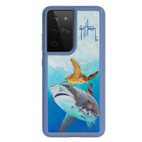Guy Harvey Fortitude Series for Samsung Galaxy S21 Ultra - Eye of the Tiger - Custom Case - SlateBlue - cellhelmet