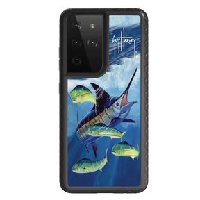 Guy Harvey Fortitude Series for Samsung Galaxy S21 Ultra - Four Play - Custom Case - OnyxBlack - cellhelmet