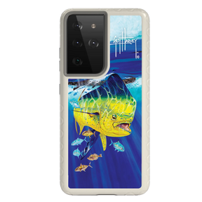 Guy Harvey Fortitude Series for Samsung Galaxy S21 Ultra - Golden Prize - Custom Case - Gray - cellhelmet