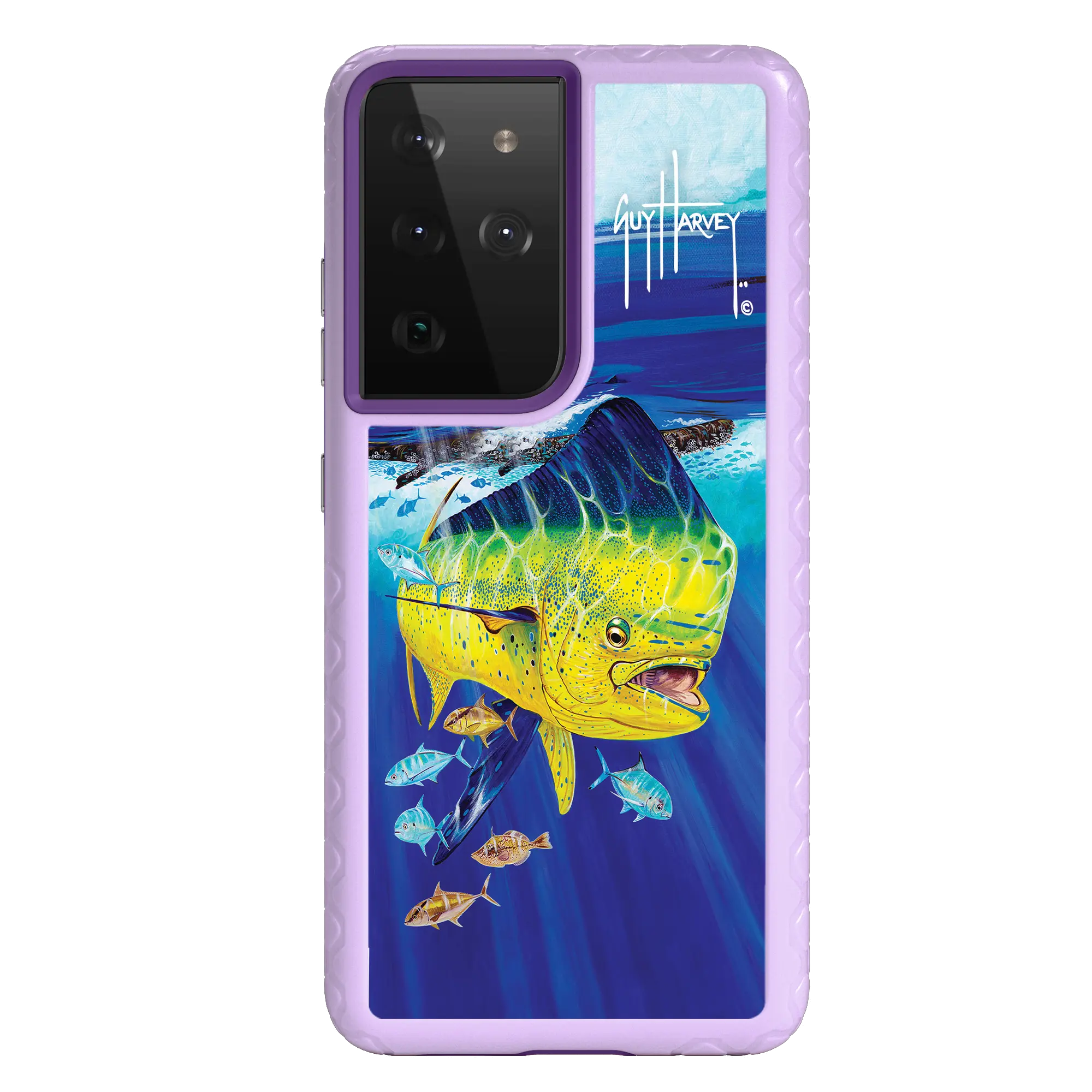 Guy Harvey Fortitude Series for Samsung Galaxy S21 Ultra - Golden Prize - Custom Case - LilacBlossom - cellhelmet