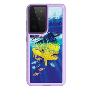 Guy Harvey Fortitude Series for Samsung Galaxy S21 Ultra - Golden Prize - Custom Case - LilacBlossom - cellhelmet