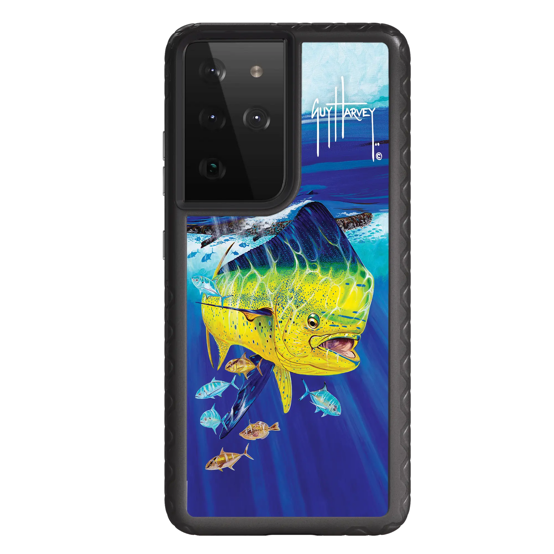 Guy Harvey Fortitude Series for Samsung Galaxy S21 Ultra - Golden Prize - Custom Case - OnyxBlack - cellhelmet