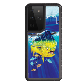 Guy Harvey Fortitude Series for Samsung Galaxy S21 Ultra - Golden Prize - Custom Case - OnyxBlack - cellhelmet