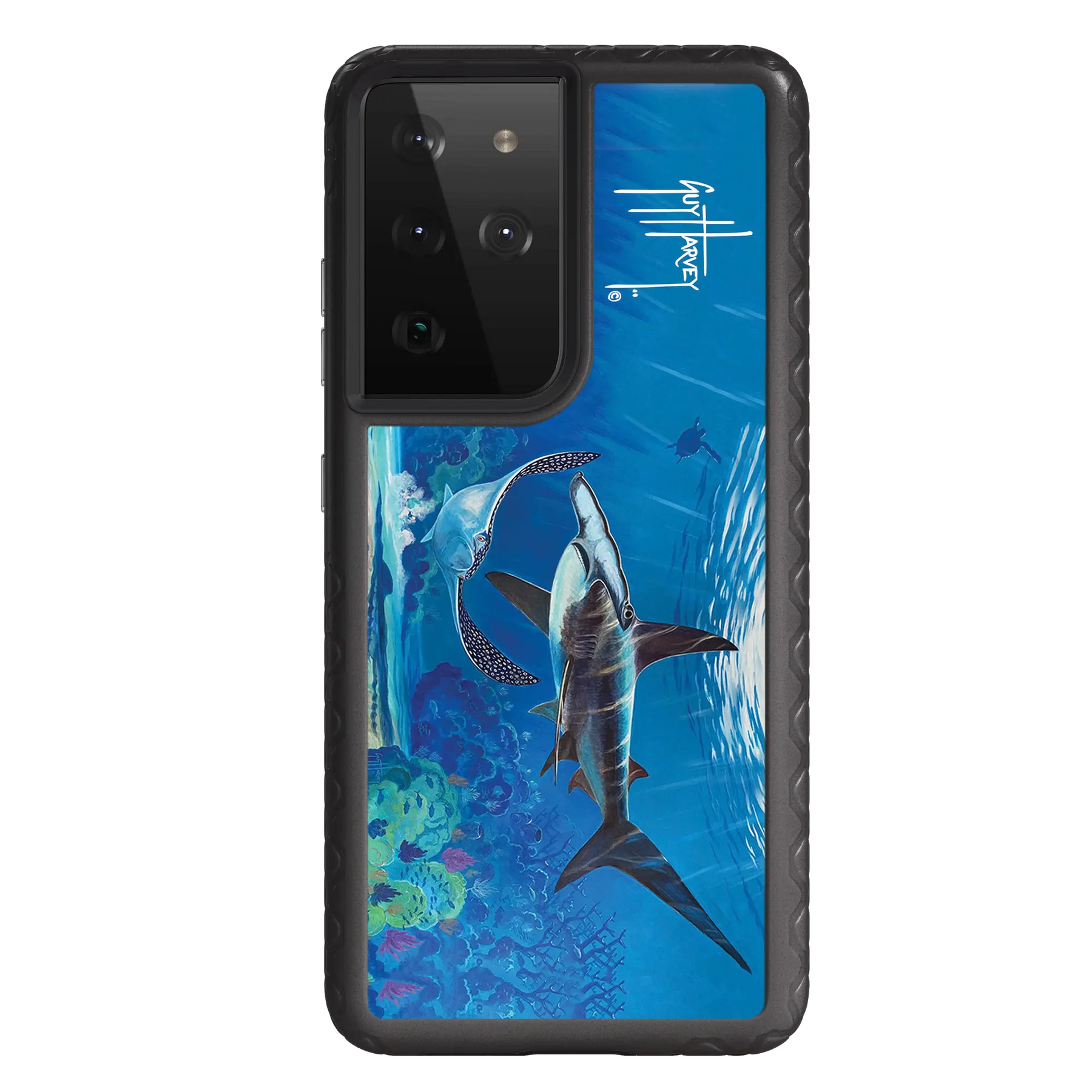 Guy Harvey Fortitude Series for Samsung Galaxy S21 Ultra - Hammer Down - Custom Case - OnyxBlack - cellhelmet