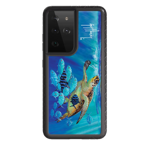 Guy Harvey Fortitude Series for Samsung Galaxy S21 Ultra - Hawksbill Caravan - Custom Case - OnyxBlack - cellhelmet