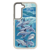 Guy Harvey Fortitude Series for Samsung Galaxy S22 - Bottlenose Dolphins - Custom Case - Gray - cellhelmet