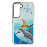 Guy Harvey Fortitude Series for Samsung Galaxy S22 - Eye of the Tiger - Custom Case - Gray - cellhelmet