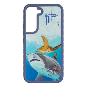 Guy Harvey Fortitude Series for Samsung Galaxy S22 - Eye of the Tiger - Custom Case - SlateBlue - cellhelmet