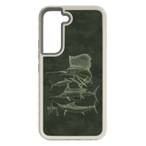 Guy Harvey Fortitude Series for Samsung Galaxy S22 - Green Camo - Custom Case - Gray - cellhelmet