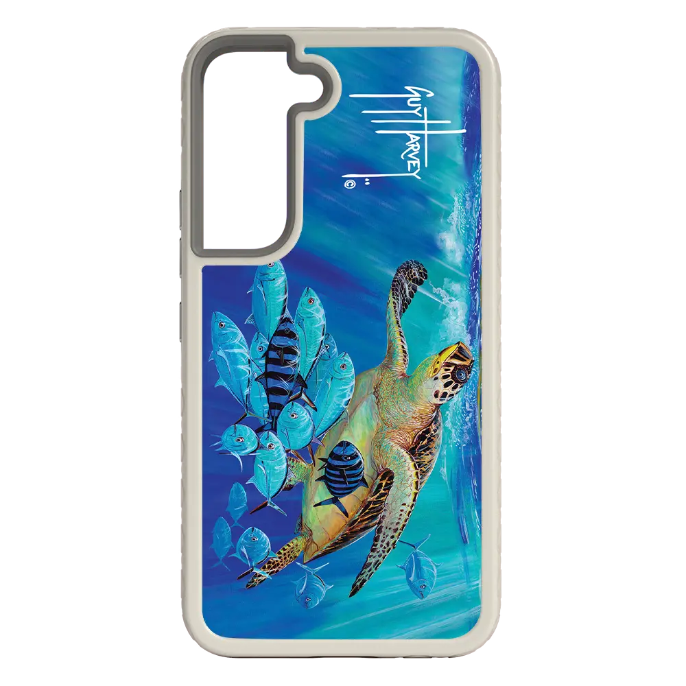 Guy Harvey Fortitude Series for Samsung Galaxy S22 - Hawksbill Caravan - Custom Case - Gray - cellhelmet