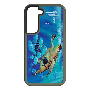 Guy Harvey Fortitude Series for Samsung Galaxy S22 - Hawksbill Caravan - Custom Case - OliveDrabGreen - cellhelmet