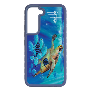 Guy Harvey Fortitude Series for Samsung Galaxy S22 - Hawksbill Caravan - Custom Case - SlateBlue - cellhelmet