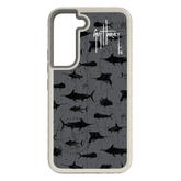 Guy Harvey Fortitude Series for Samsung Galaxy S22 Plus - Black Scribbler - Custom Case - Gray - cellhelmet