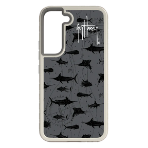 Guy Harvey Fortitude Series for Samsung Galaxy S22 Plus - Black Scribbler - Custom Case - Gray - cellhelmet
