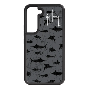 Guy Harvey Fortitude Series for Samsung Galaxy S22 Plus - Black Scribbler - Custom Case - OnyxBlack - cellhelmet