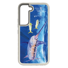 Guy Harvey Fortitude Series for Samsung Galaxy S22 Plus - Bullseye Sword - Custom Case - Gray - cellhelmet