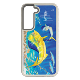Guy Harvey Fortitude Series for Samsung Galaxy S22 Plus - Dolphin Oasis - Custom Case - Gray - cellhelmet