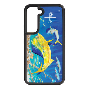 Guy Harvey Fortitude Series for Samsung Galaxy S22 Plus - Dolphin Oasis - Custom Case - OnyxBlack - cellhelmet