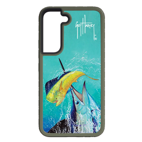 Guy Harvey Fortitude Series for Samsung Galaxy S22 Plus - El Dorado II - Custom Case - OliveDrabGreen - cellhelmet