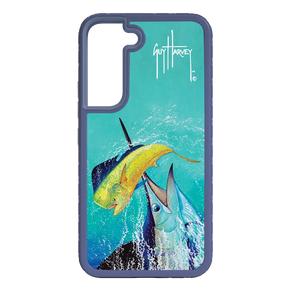 Guy Harvey Fortitude Series for Samsung Galaxy S22 Plus - El Dorado II - Custom Case - SlateBlue - cellhelmet